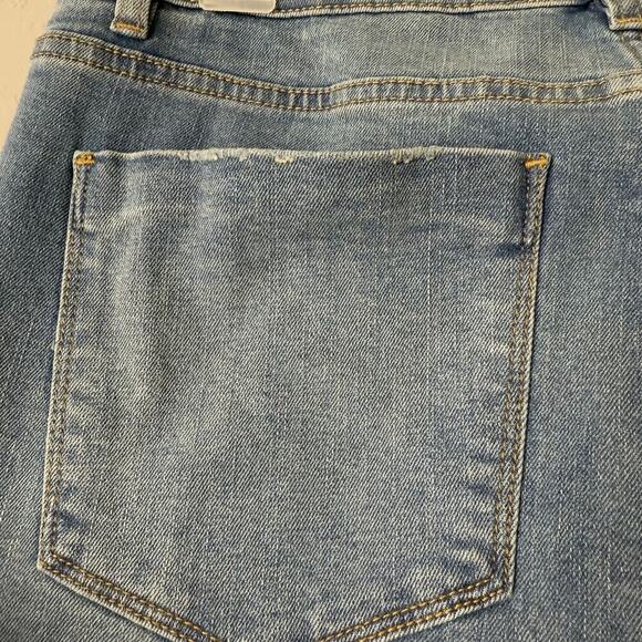 Forever 21 Indigo Rein High Rise Denim Bootcut Flare Pants, 30x32 1/ - Picture 6 of 8